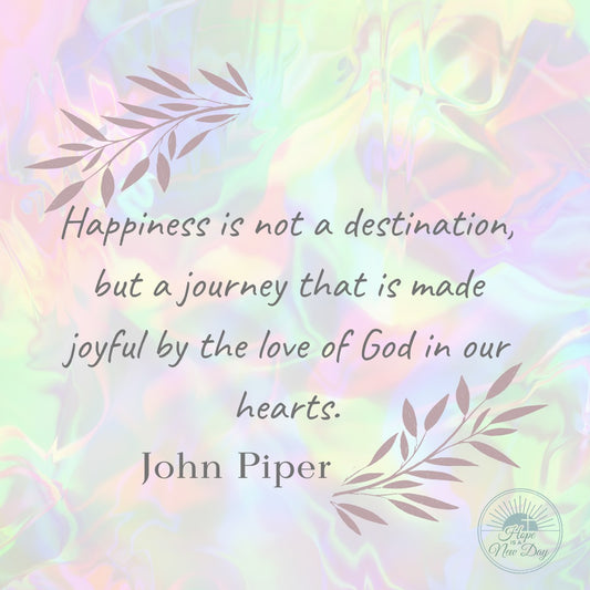 Happiness is your Journey